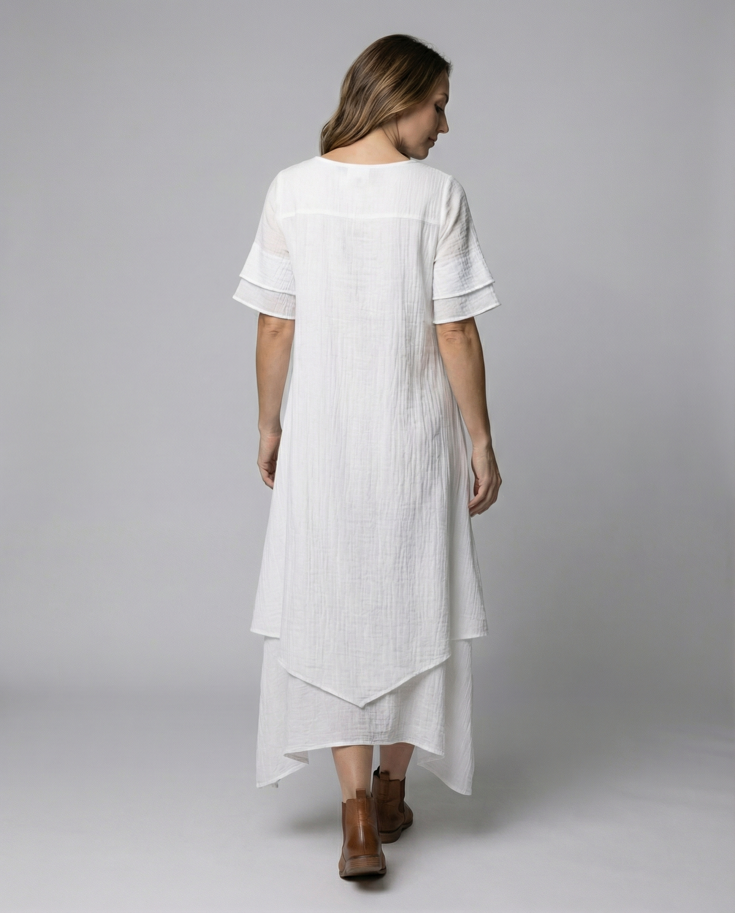 Abito Elegante Donna con Spacco Sera