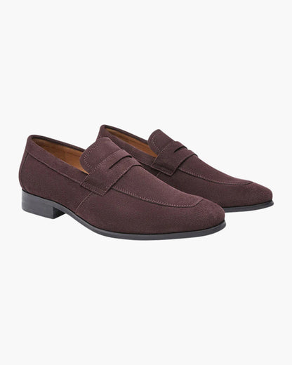 Mocassini Uomo Pelle Scamosciata Casual Business