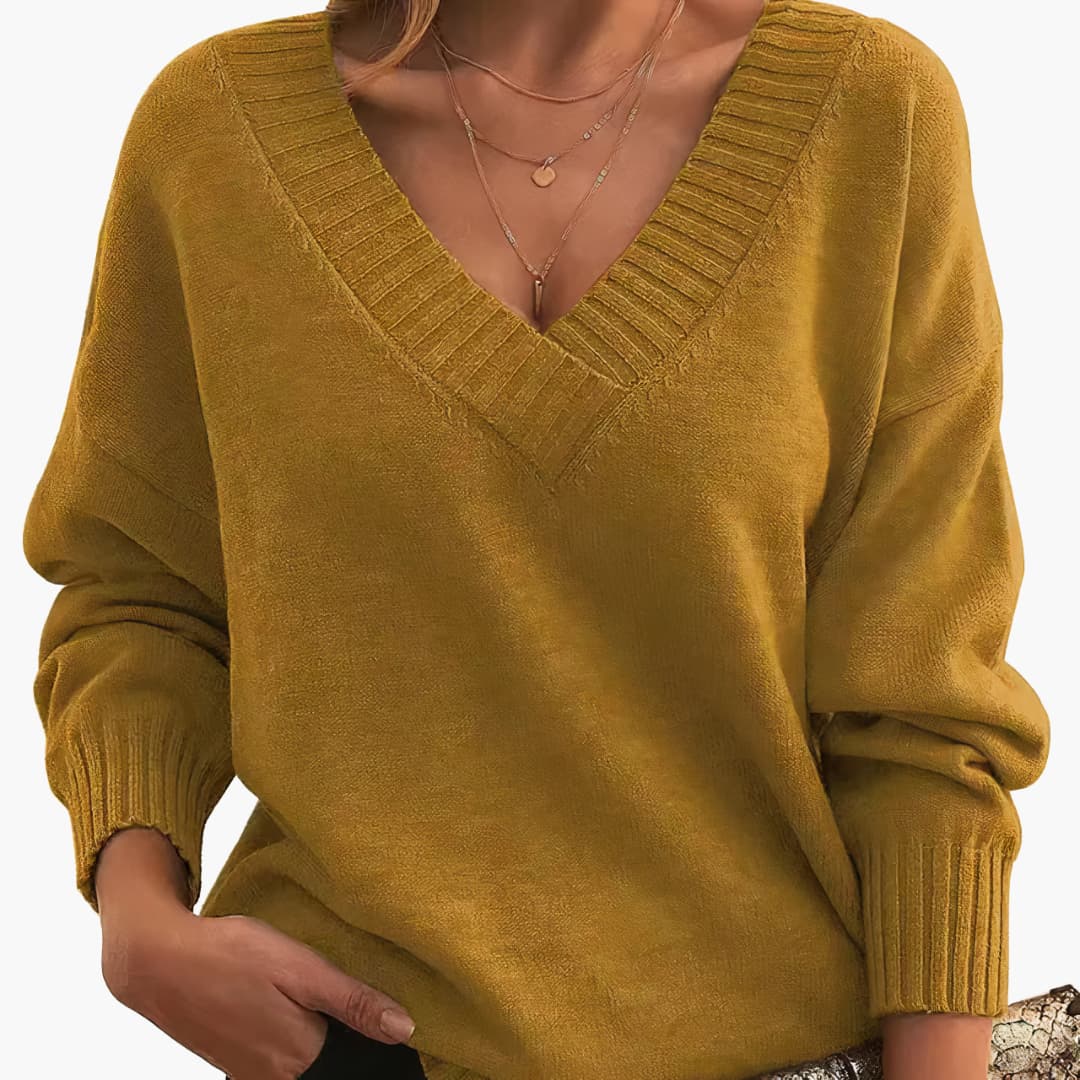 Maglione Donna Elegante Manica Lunga