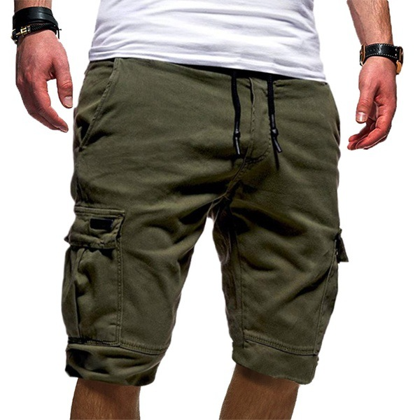 Bermuda Cargo Uomo con Coulisse Tasche Multiple - Brentozzi