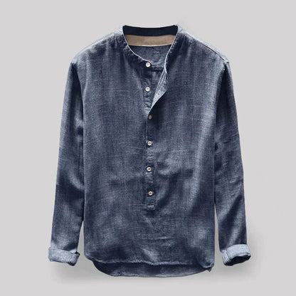 Camicia Oxford Uomo Classica Manica Lunga