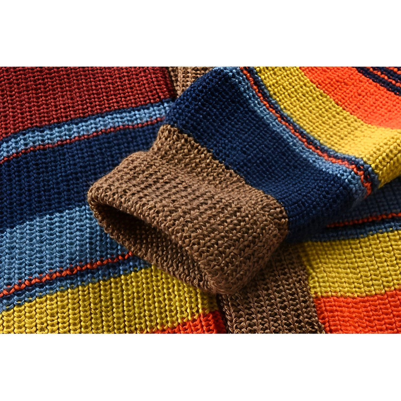 Cardigan Uomo Retro in Maglia Classico