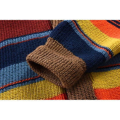 Cardigan Uomo Retro in Maglia Classico