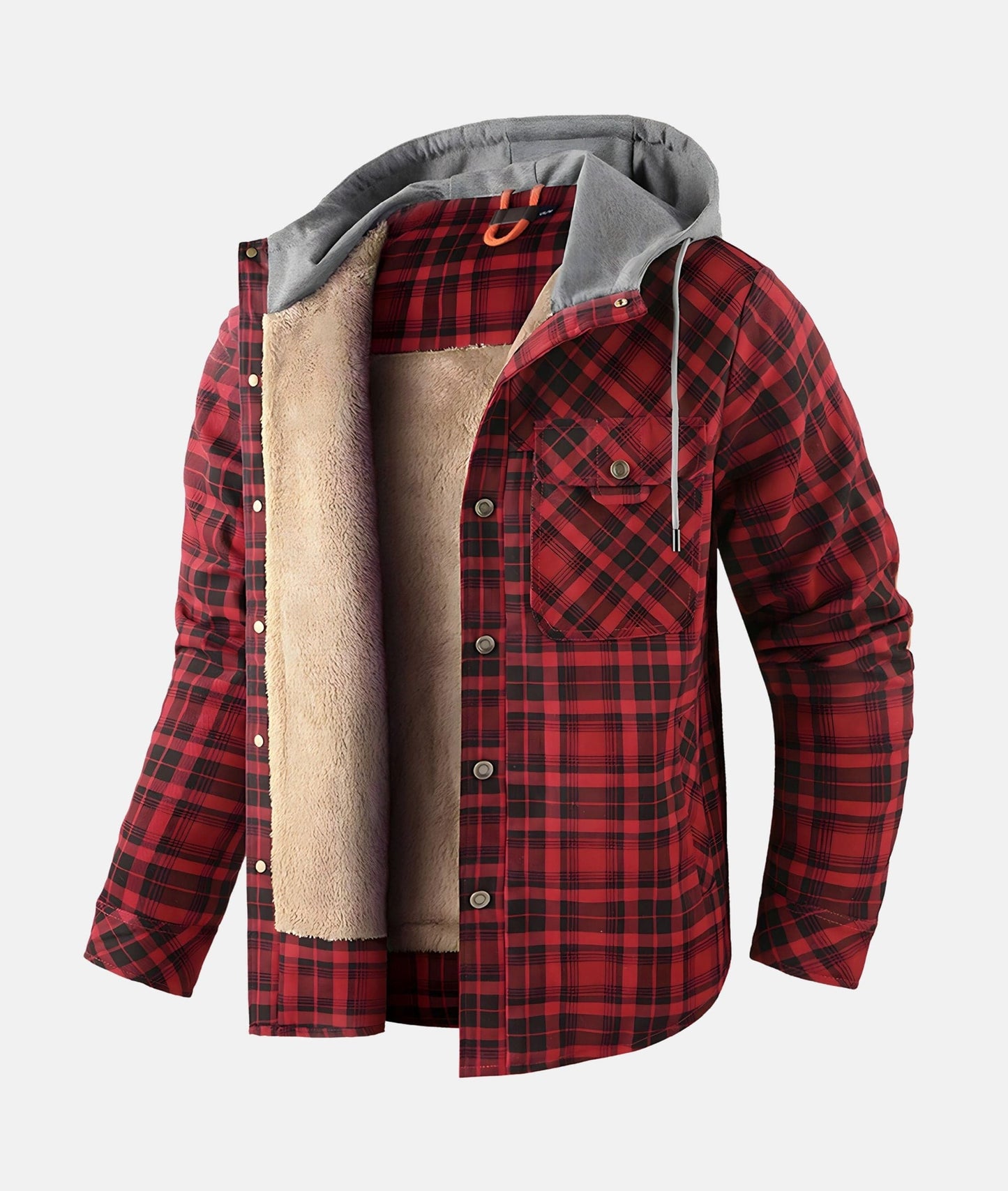 Giacca Uomo Flanella Casual Moderno Invernale
