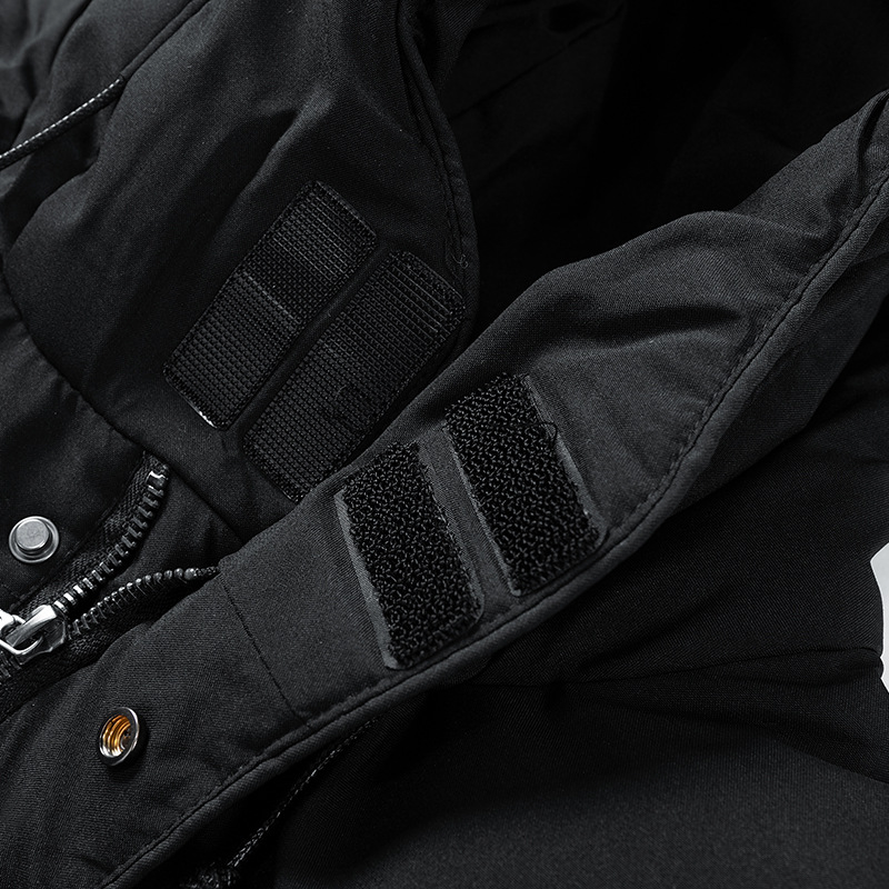 Parka Uomo Impermeabile Vestibilità Dritta