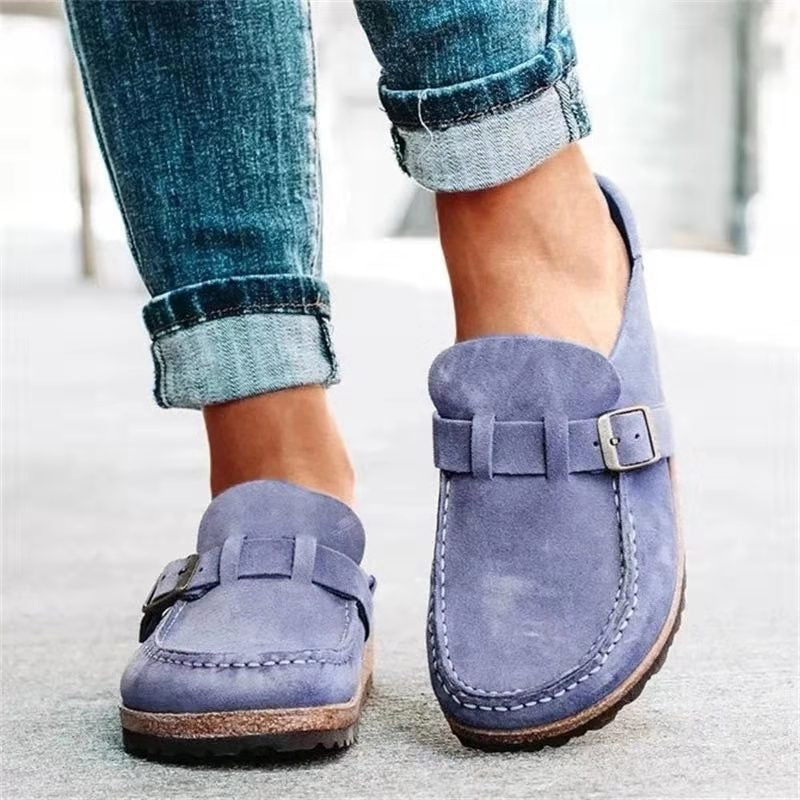 Mocassini Donna Slip-On con Fibbia