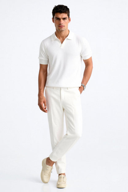 Polo Uomo Cotone Manica Corta Stile Classico Elegante