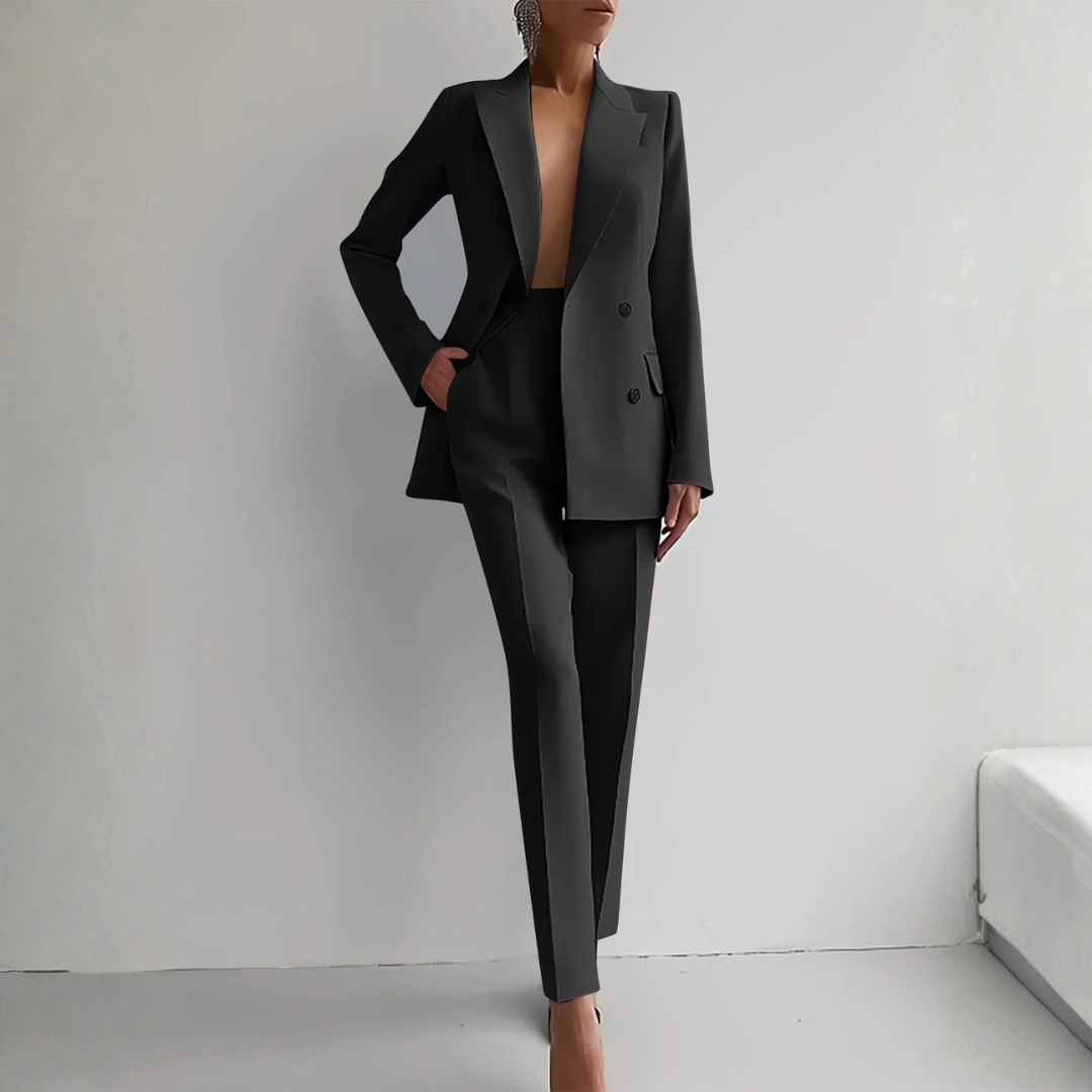 Completo Donna Blazer e Pantaloni Classico Elegante