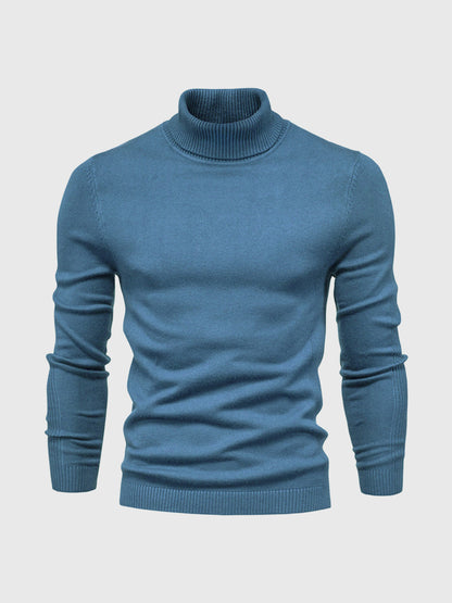 Maglione Uomo Collo Alto Corto Lavabile