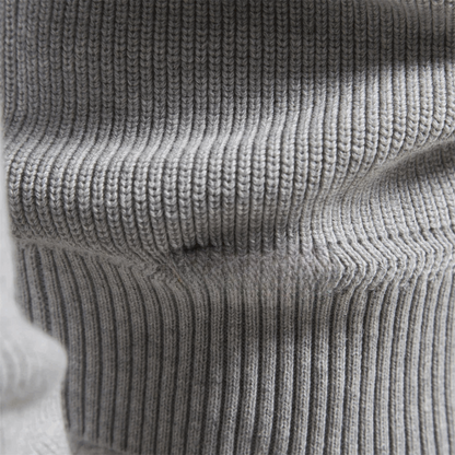 Maglione Uomo in Maglia Morbida con Zip