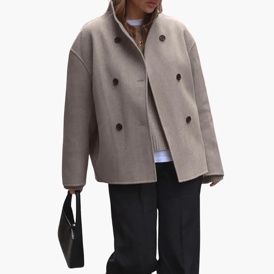 Cappotto Corto Donna Caldo
