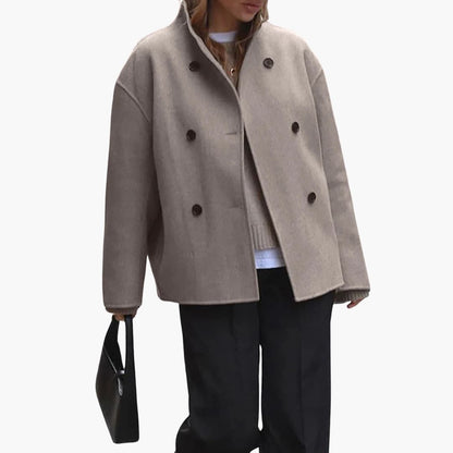 Cappotto Corto Donna Caldo