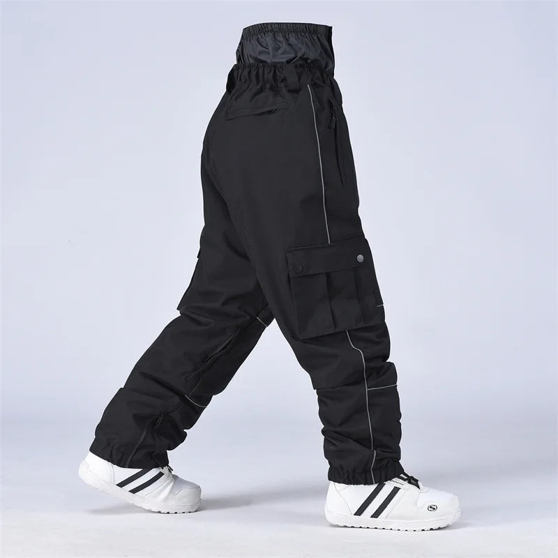 Pantaloni Unisex Tessuto Tecnico Zip Vestibilità Funzionale
