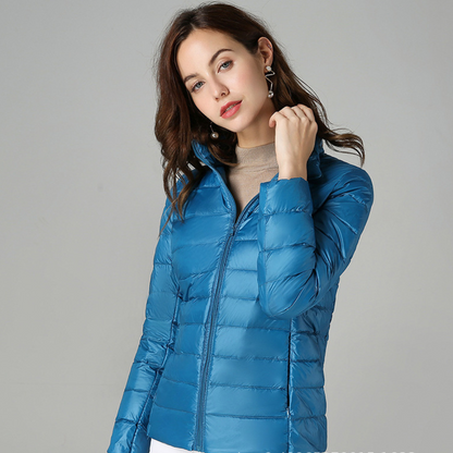 Giacca Donna Leggera Piumino Idrorepellente Calda