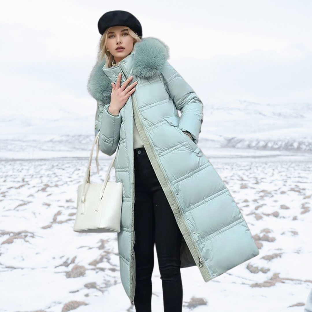 Giacca Invernale Donna Calda Elegante Classica
