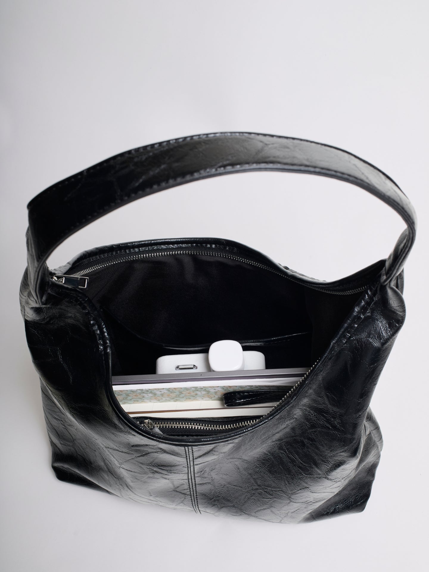 Borsa Tote Donna in Ecopelle Stile Vintage Capiente