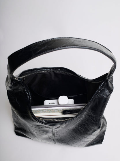 Borsa Tote Donna in Ecopelle Stile Vintage Capiente