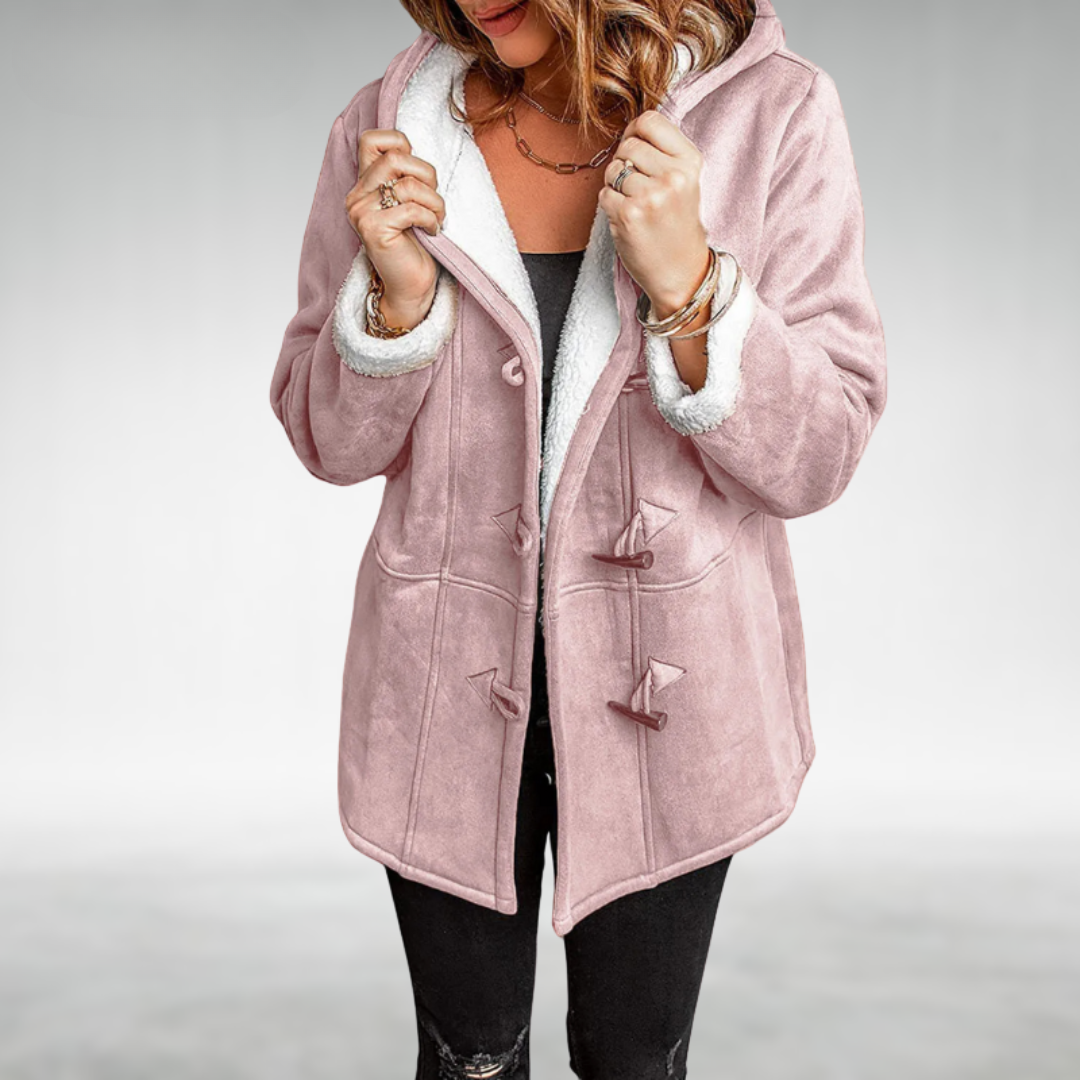 Giacca Donna con Fodera in Pile Calda