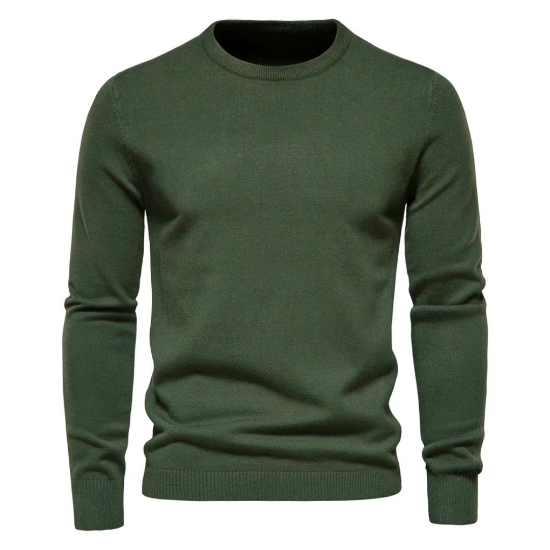 Maglione Uomo Elegante Vestibilità Comoda
