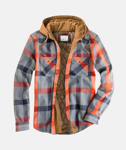 Camicia Uomo in Flanella a Quadri Regular Fit