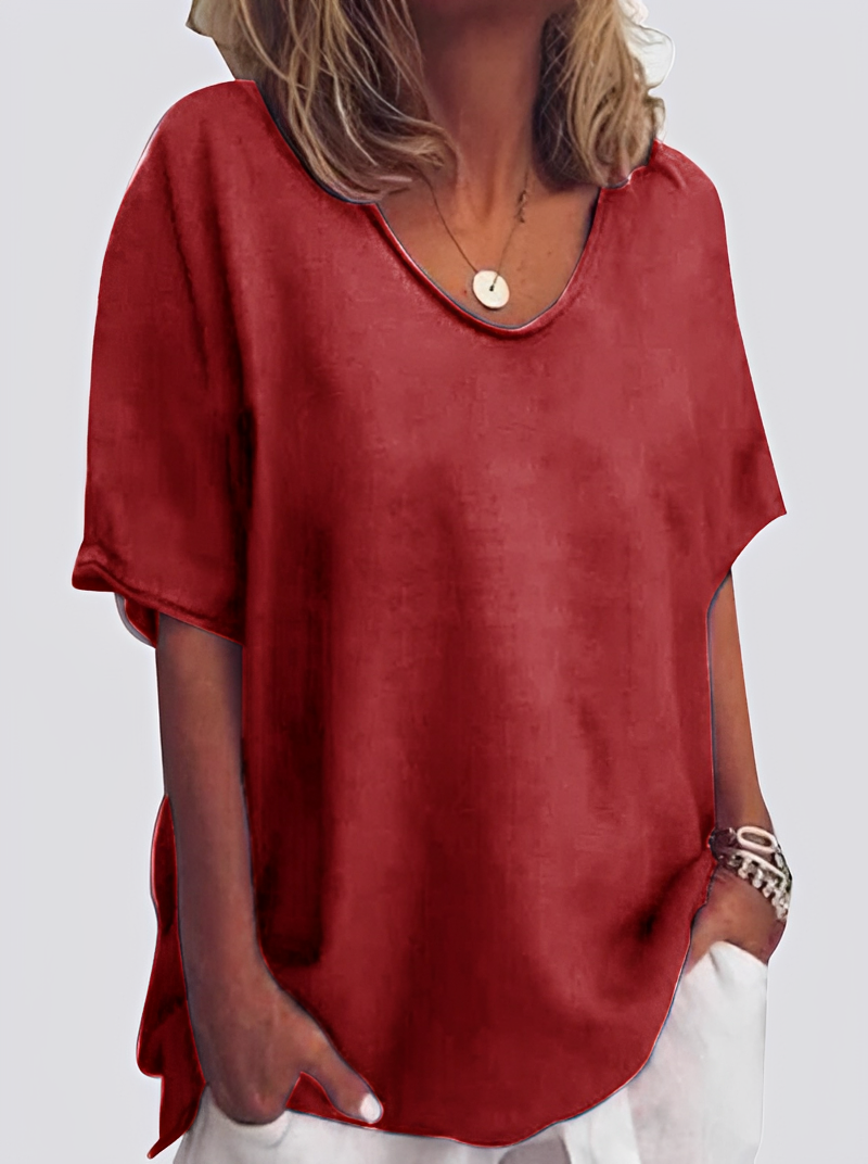 Blusa Donna Casual Vestibilità Ampia