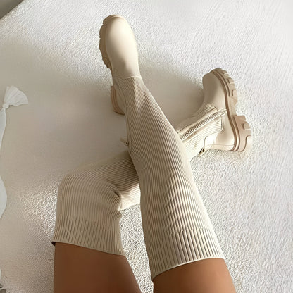 Stivali Donna Moda Lunghezza Ginocchio