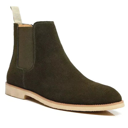 Scarpe Uomo Slip-On con Inserti Elastici