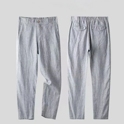 Completo Lino Uomo Stile Elegante