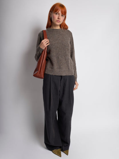 Borsa Tote Donna in Ecopelle Stile Vintage Capiente