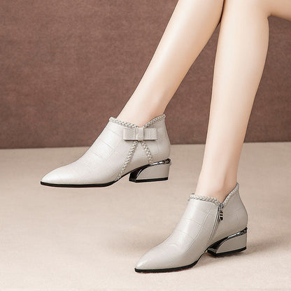 Stivaletti Donna Classici con Tacco Elegante - Brentozzi