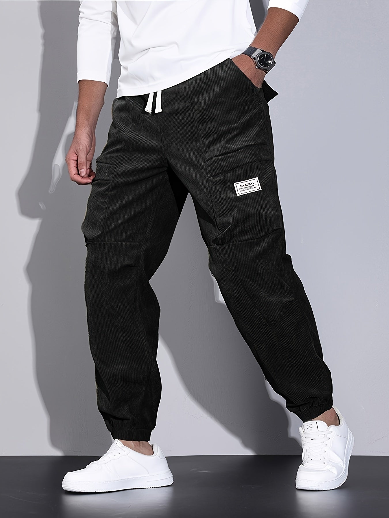 Pantaloni Donna in Cotone Vestibilità Comoda