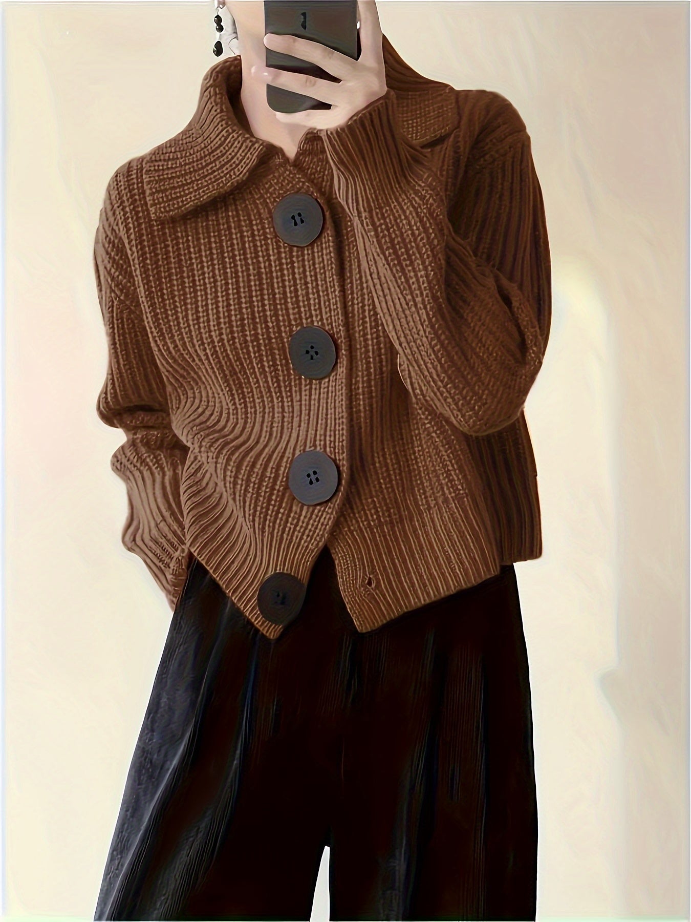 Cardigan Uomo in Maglia Morbida Vestibilità Classica