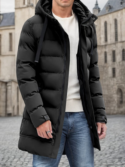 Giacca Invernale Uomo Cotone con Cappuccio e Tasche Large - Brentozzi