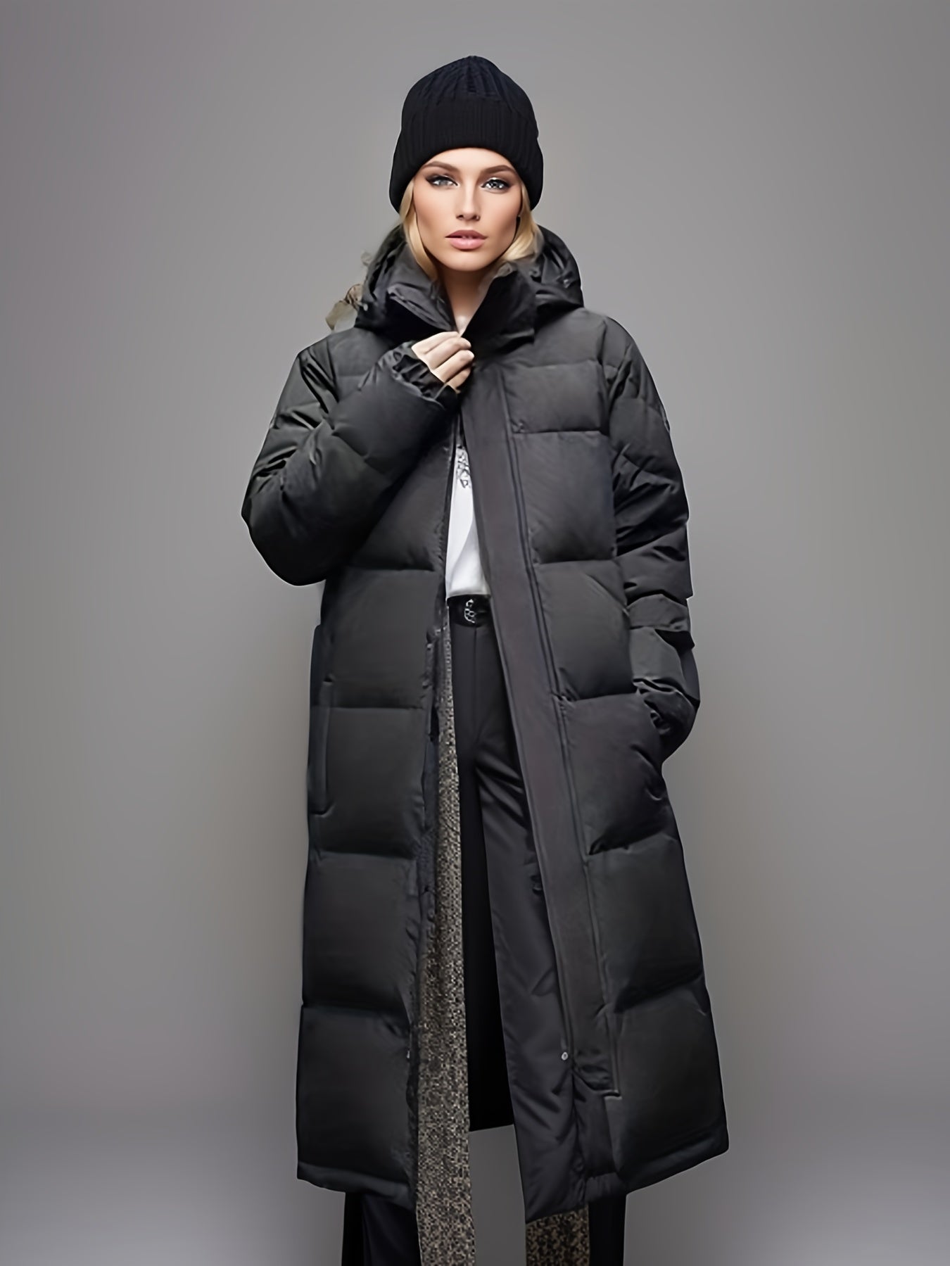 Parka Donna Invernale Imbottito Caldo Stile Classico - Brentozzi