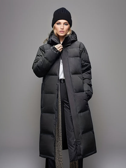 Parka Donna Invernale Imbottito Caldo Stile Classico - Brentozzi