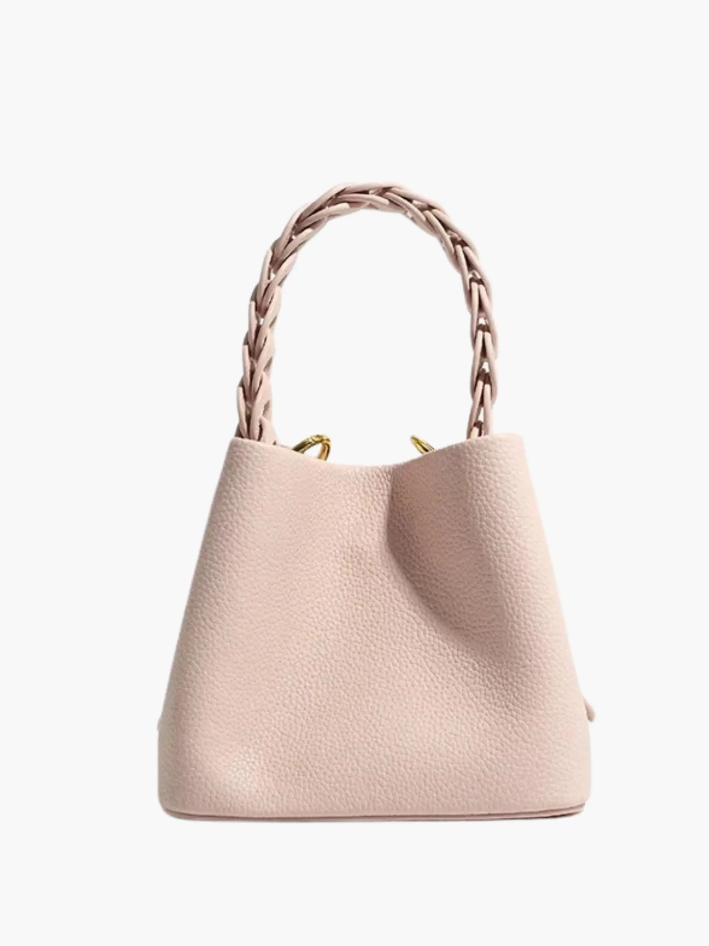 Borsa Donna Elegante Strutturata con Manico Intrecciato