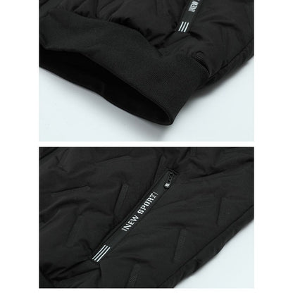 Giacca Invernale Uomo con Fodera in Pile e Chiusura Zip