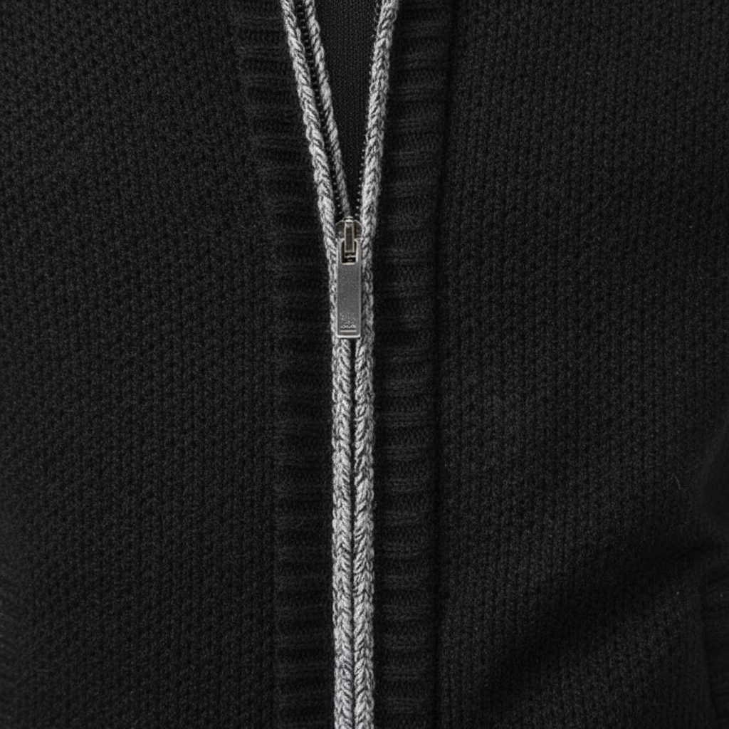 Gilet Uomo Maglia Strutturata Senza Maniche