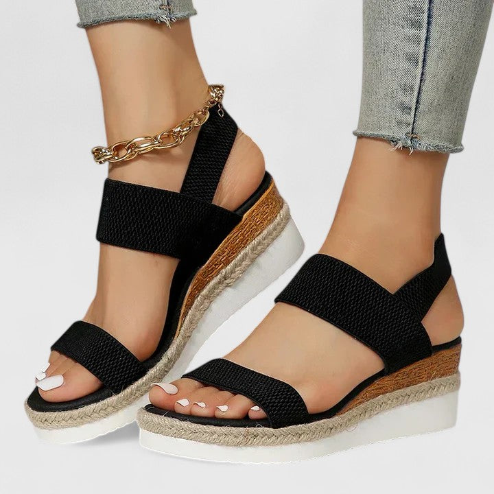 Sandali Donna Orthopedici Platform con Cinturini - Brentozzi