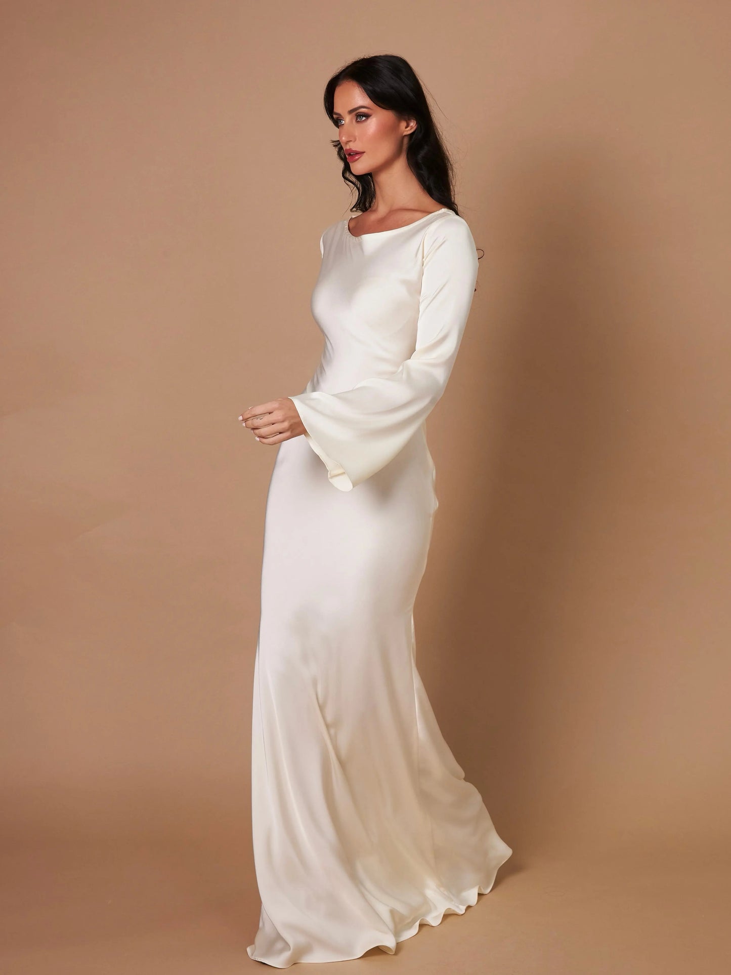 Abito Maxi Donna Stile Sirena Cerimonia