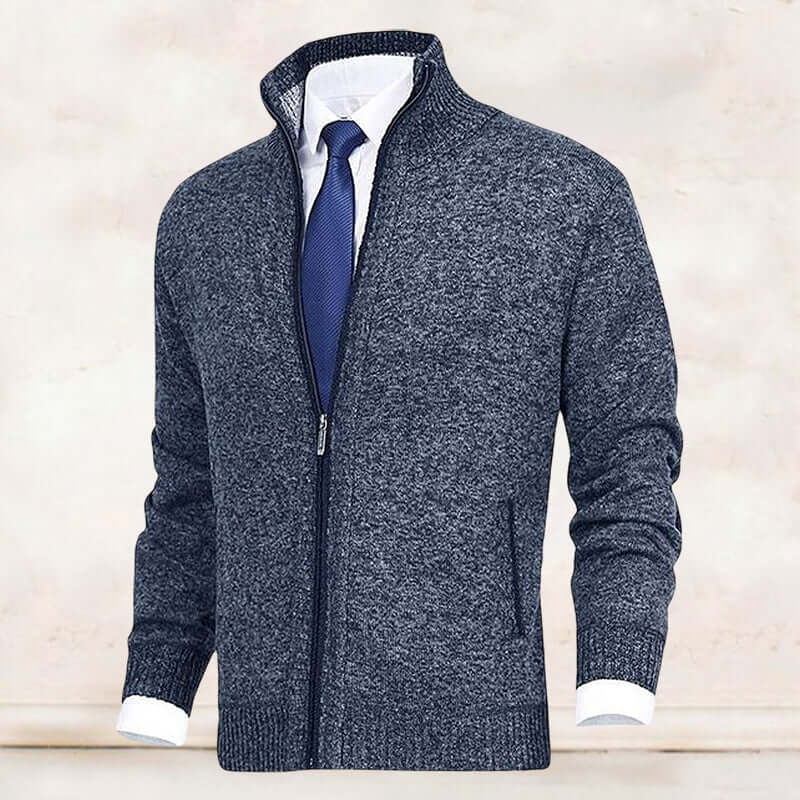 Gilet Uomo in Tessuto Morbido Vestibilità Classica