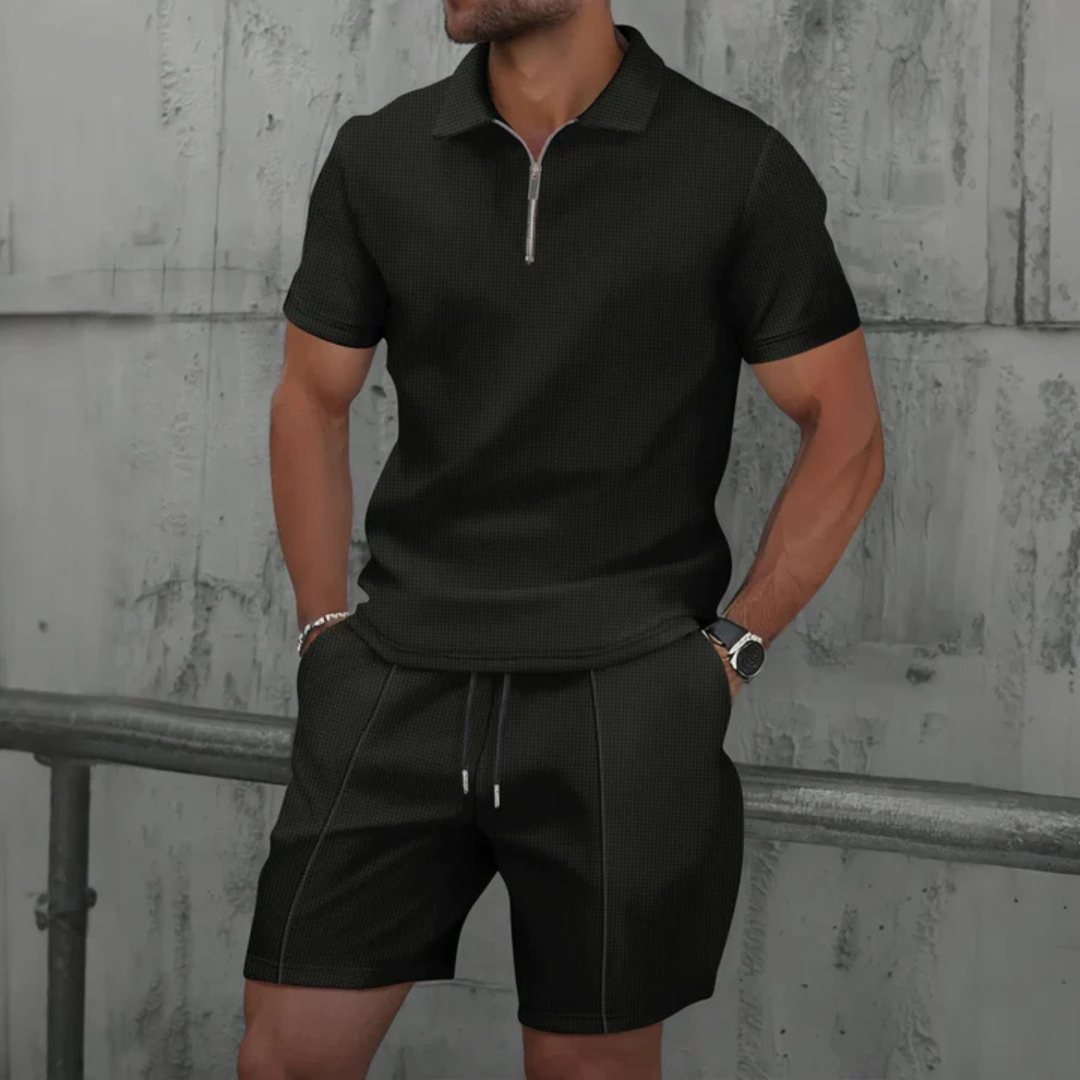 Completo Uomo Coordinato Stile Casual Morbido
