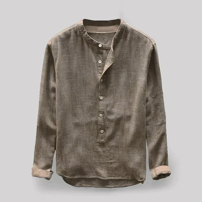 Camicia Oxford Uomo Classica Manica Lunga
