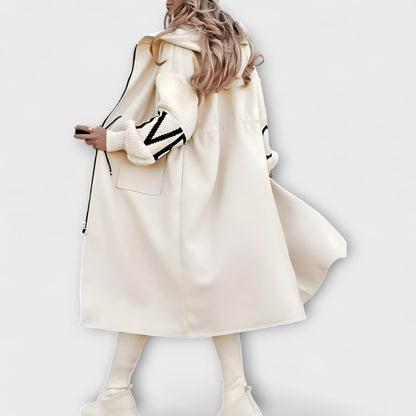 Cappotto Donna Lungo Invernale con Cappuccio