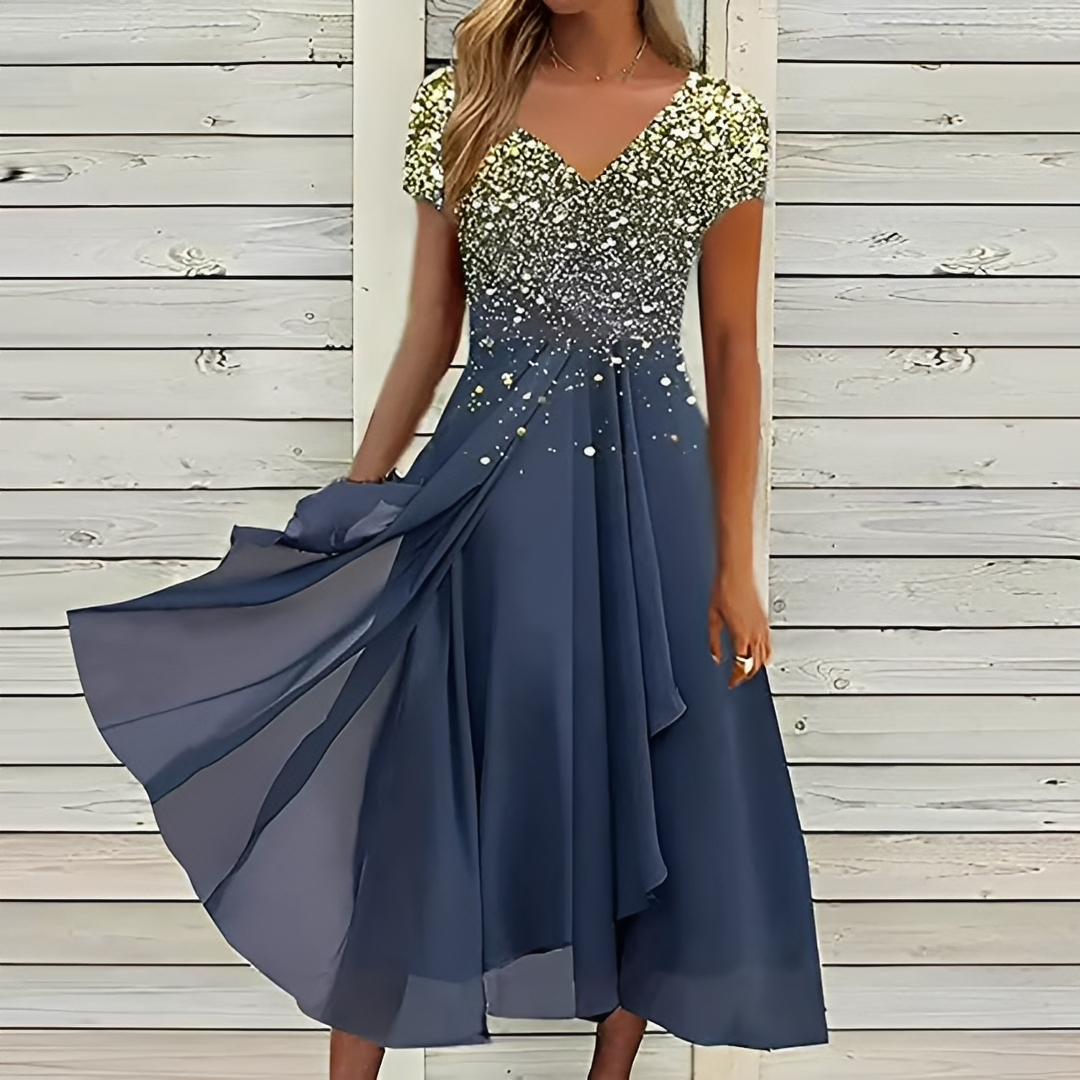 Abito Estivo Donna Elegante Vestibilità Regular