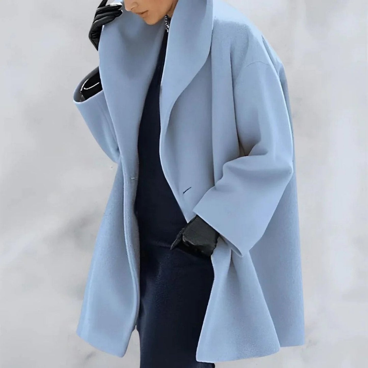 Giacca Invernale Donna con Cappuccio Oversize Calda