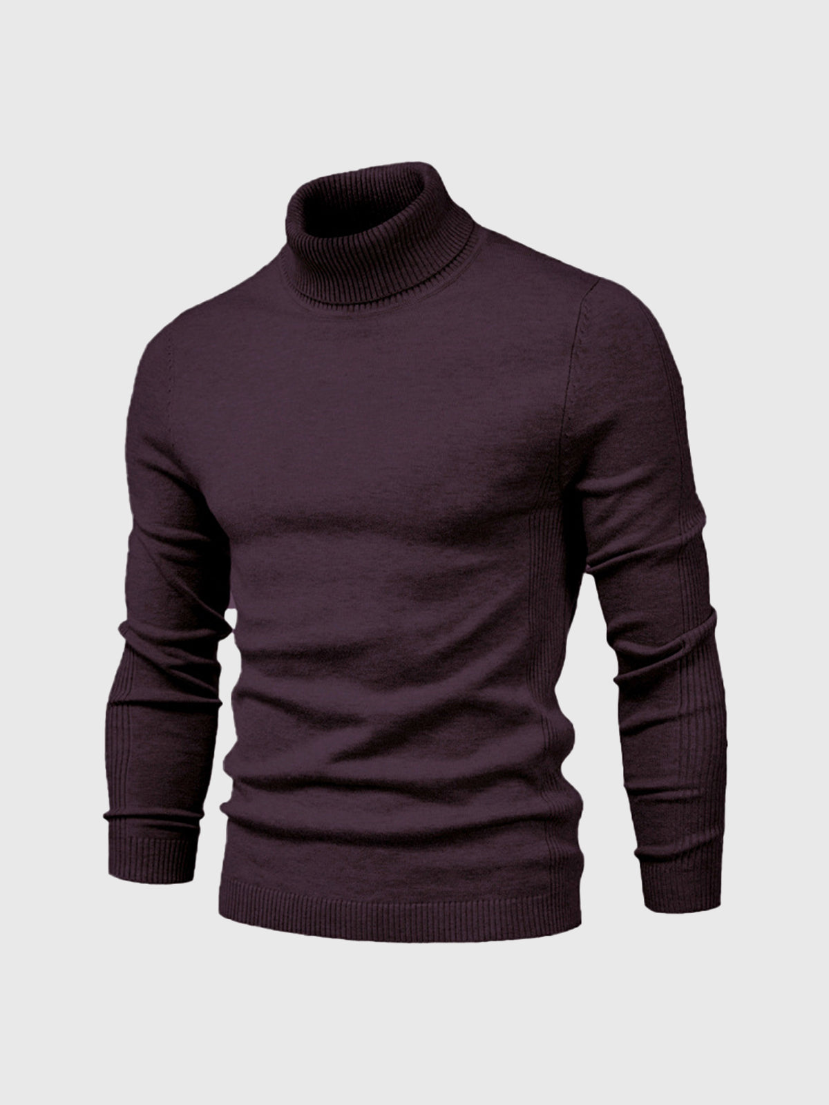 Maglione Uomo in Cotone Morbido Collo Alto Lavabile