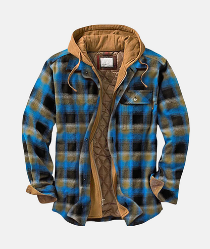 Camicia Uomo in Flanella a Quadri Regular Fit