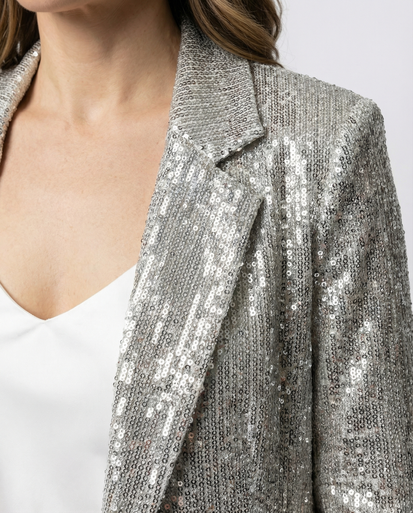 Completo Donna con Paillettes Vita Alta