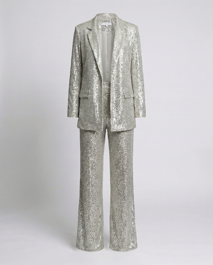 Completo Donna con Paillettes Vita Alta